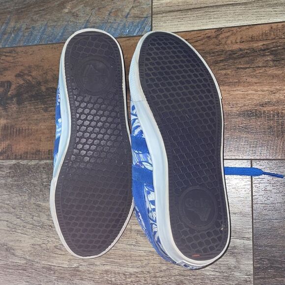 Gola x Liberty Quota Sneaker Royal Blue & White Floral - Picture 6 of 9